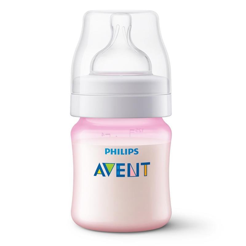 Avent Biberon Bot. Anticolico Pp 4Oz - Rosa - Farmacias Arrocha
