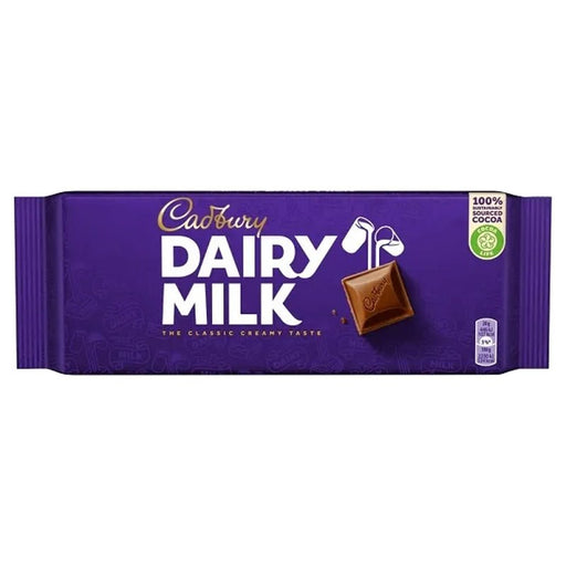 Cadbury Dairy Milk 180 Gr - Farmacias Arrocha