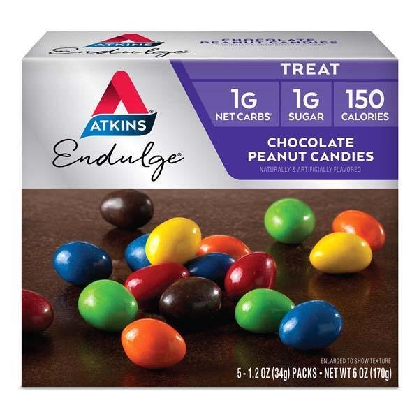 Atkins Chocolate Peanut Candies 170Gr - Farmacias Arrocha