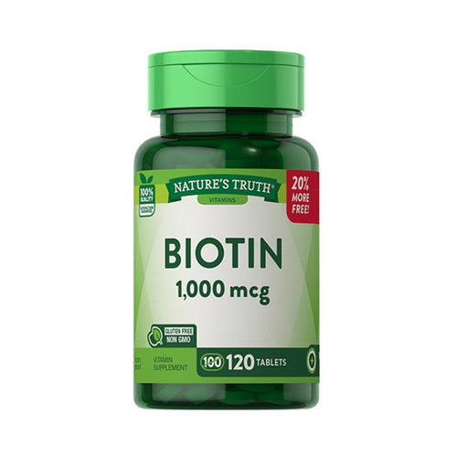 Biotin 1000Mcg 120 Caps - Farmacias Arrocha