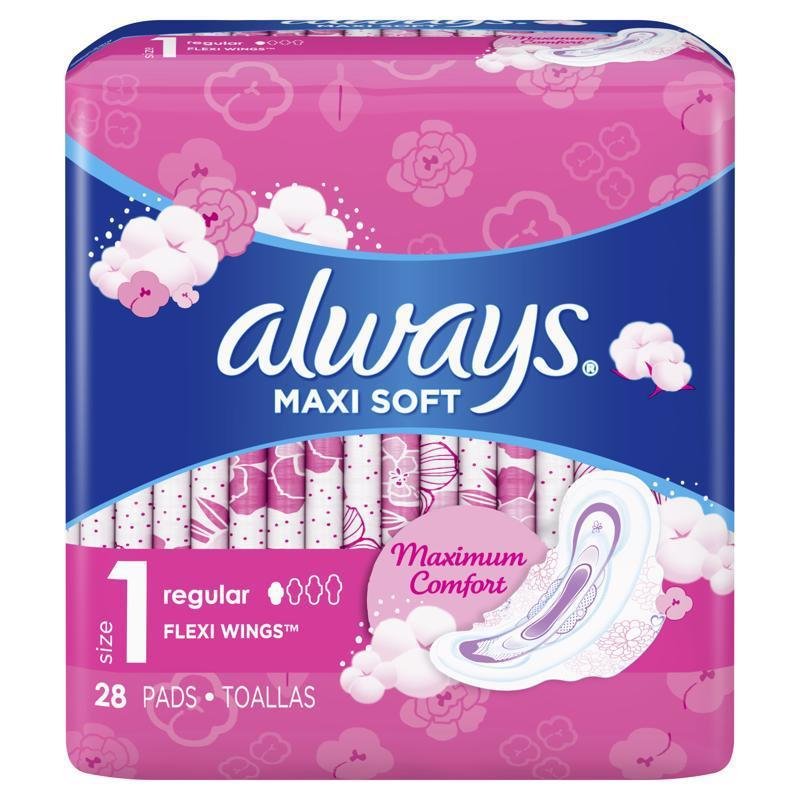 Always Regular Con Alas 28 Toallas - Farmacias Arrocha