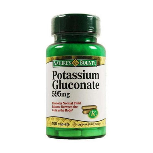 Nature's Bounty Potassium 99 Mg De 100 caps - Farmacias Arrocha