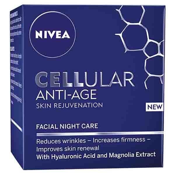 Nivea Cellular Crema Facial Noche 50Ml - Farmacias Arrocha