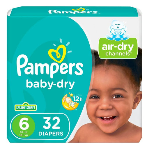 Pampers Baby Dry S6 32U - Farmacias Arrocha