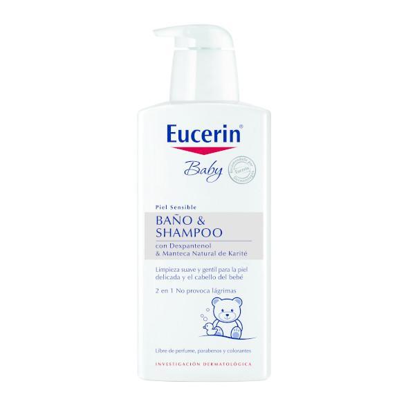 Eucerin BABY- Ba‚Äìo y Shampoo pieles sensibles 400ml - Farmacias Arrocha