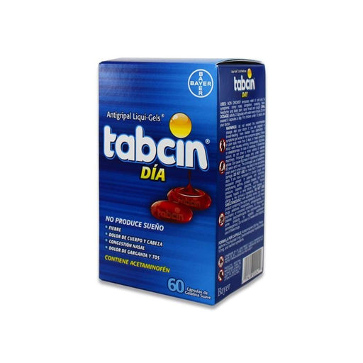 Tabcin Dia Liquid Gels De 60 Tabletas - Farmacias Arrocha