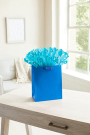 Hallmark Bolsa Blue Happy Birthday Tissue - Farmacias Arrocha