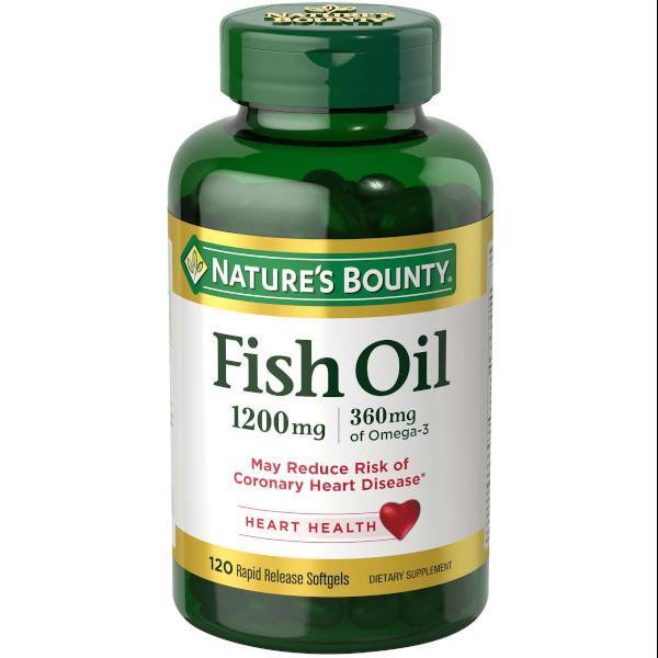 Nature's Bounty Fish Oil 1200 Mg De 100 Capsulas - Farmacias Arrocha