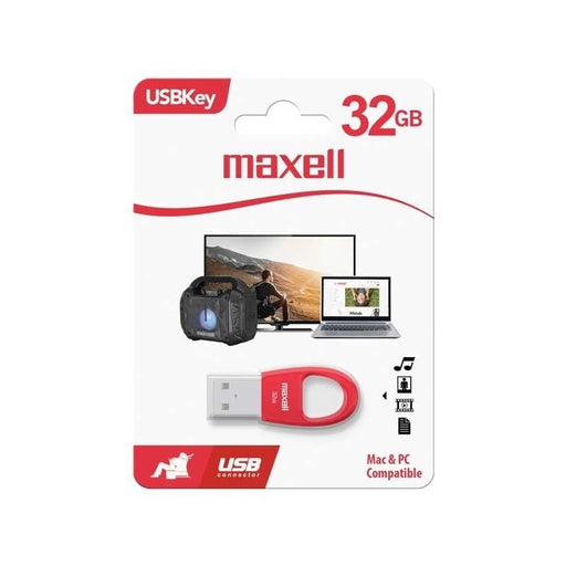 Maxell Usb Key 32Gb Red - Farmacias Arrocha