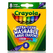 Crayola Ultra Clean - 8 Large - Farmacias Arrocha