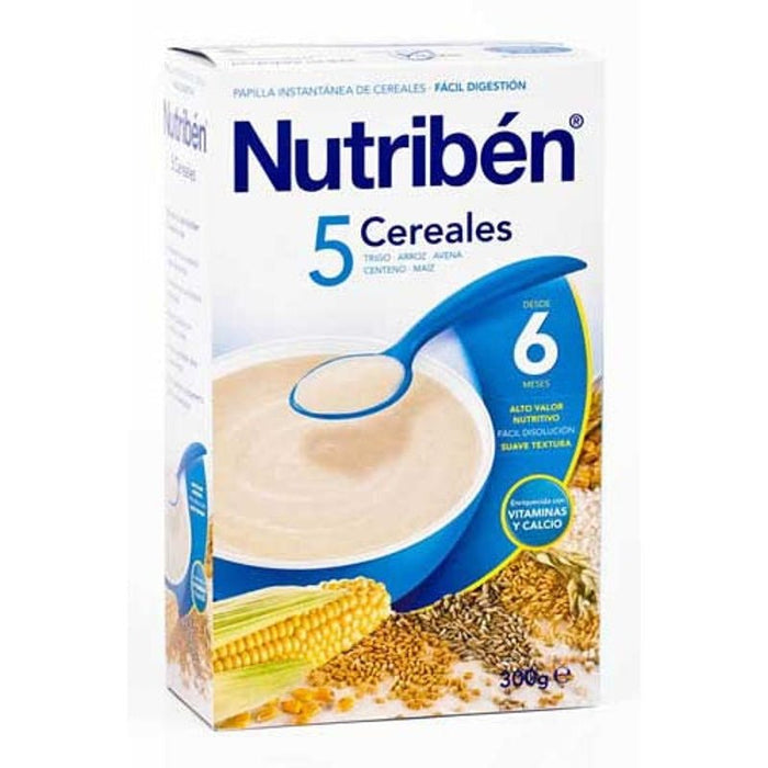Nutriben 5 Cereales De 300 Gramos — Farmacias Arrocha