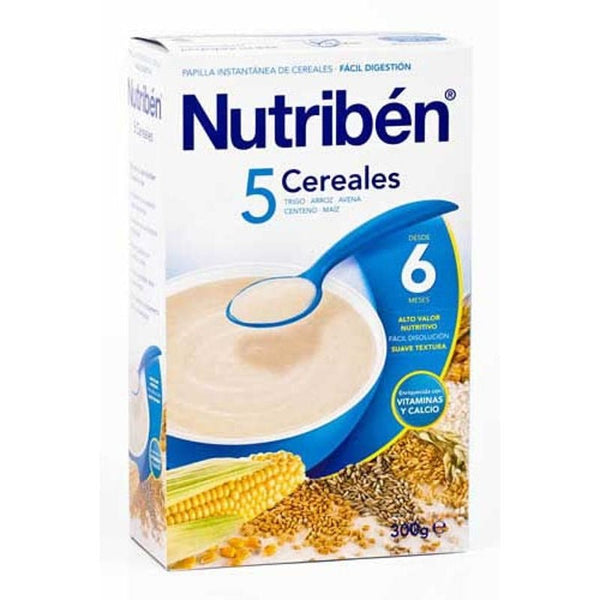 Papillas Nutribén® 5 Cereales - Nutriben International