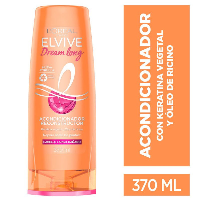 L'Oreal Elvive Acondicionador Reconstructor Dream Long 370Ml - Farmacias Arrocha