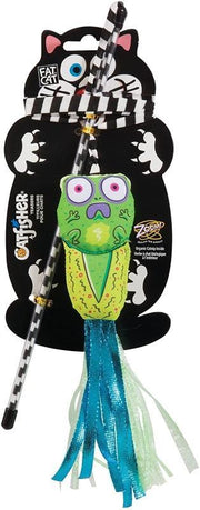 Fat Cat Juguete Pescador Para Gatos Verde - Farmacias Arrocha