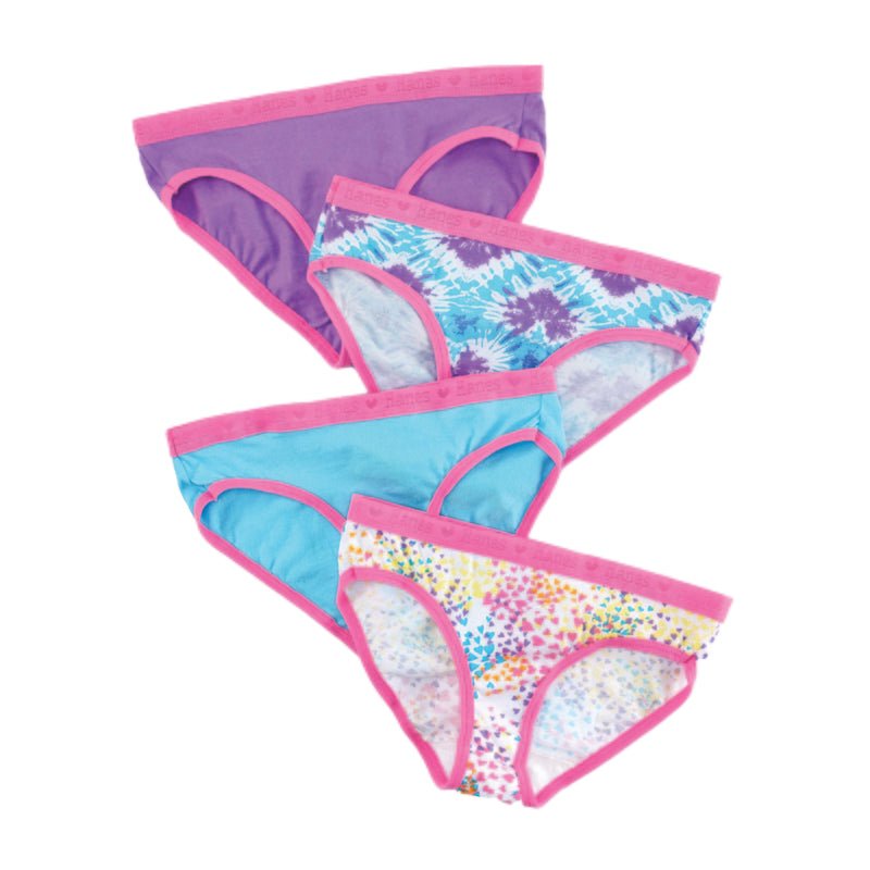 Hanes Set de 4 Bikinis Surtidos S - Farmacias Arrocha