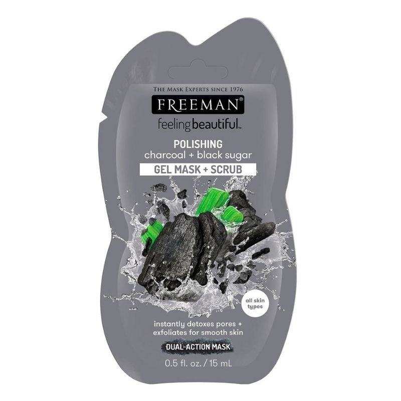 Freeman Charcoal Black Sugar Mask — Farmacias Arrocha