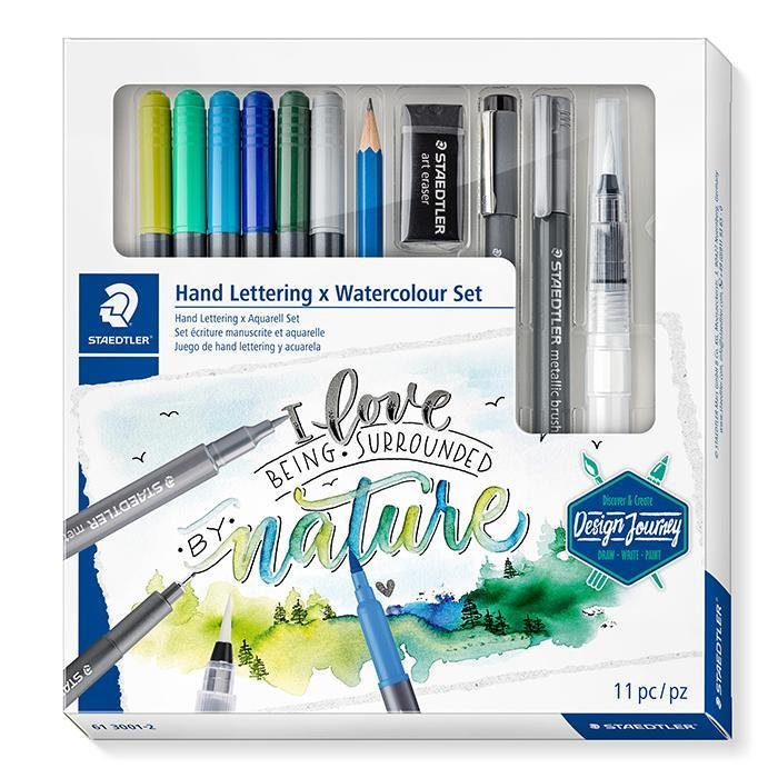 Staedler Hand Lettering X Watercolour Set - Farmacias Arrocha