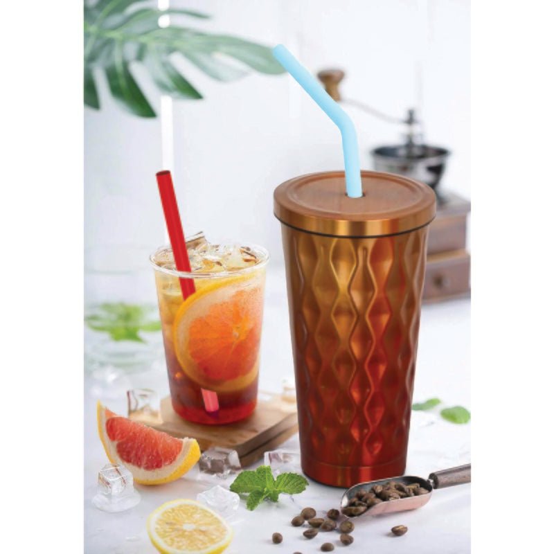 Set de 2 Carrizos de Silicona y Cepillo de Limpieza - Farmacias Arrocha