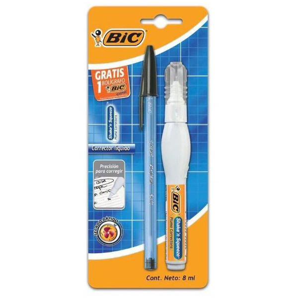 Bic Pluma Correctora Shake 4 Squiz Blis 1 - Farmacias Arrocha