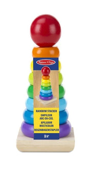 Melissa & Doug Aros de Madera Apilables Multicolor - Farmacias Arrocha