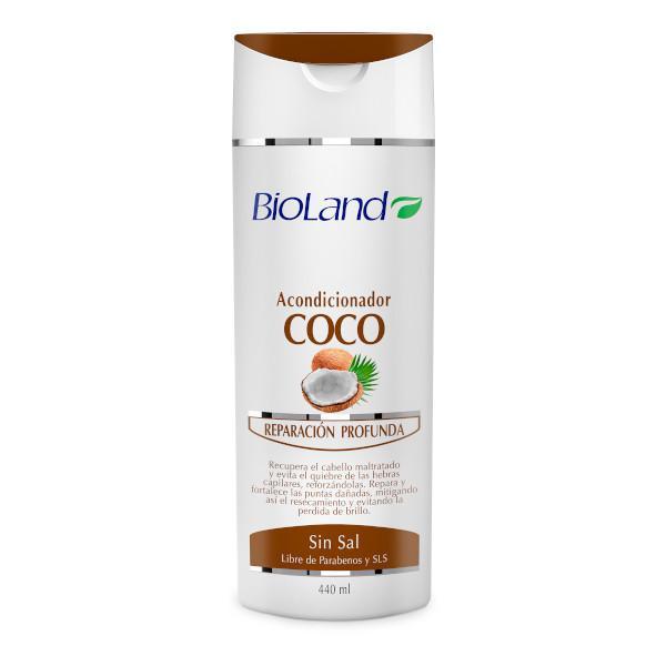 Bioland Acondicionador Coco 440Ml - Farmacias Arrocha