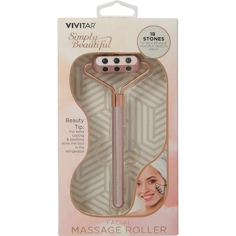 Vivitar Rodillo de Masaje Facial Portátil - Farmacias Arrocha