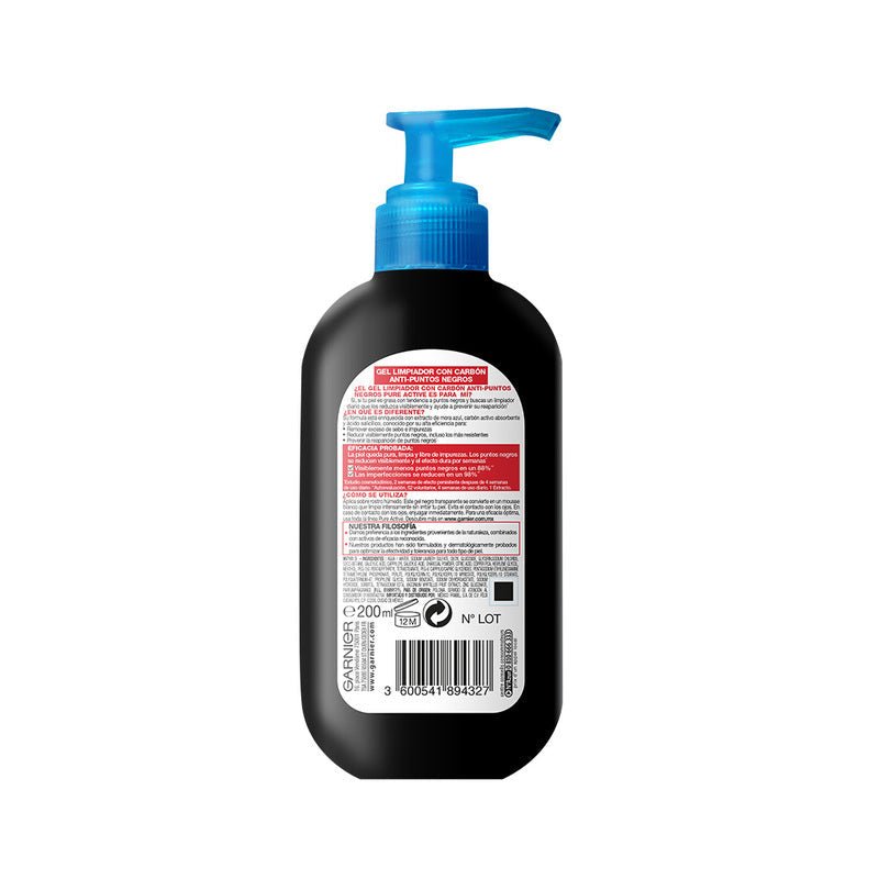 Garnier Pure Active Gel Limpiador Anti Puntos Negros - Farmacias Arrocha