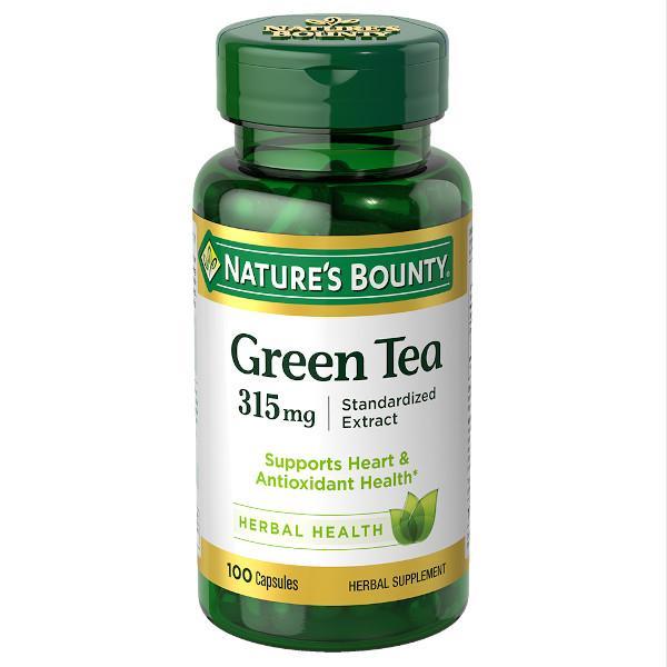 Nature's Bounty Green Tea 315 Mg De 100 Capsulas - Farmacias Arrocha