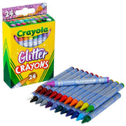 Crayola Crayon 24Ct Glitter - Farmacias Arrocha