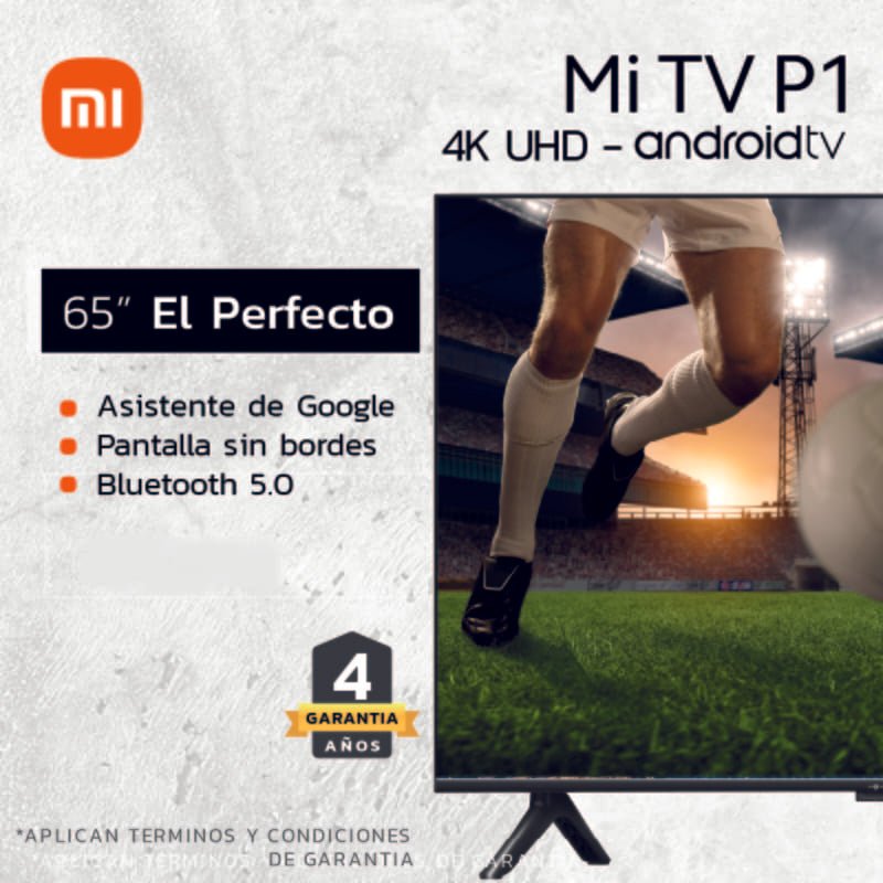 Xiaomi Android Tv P1 4K-UHD LED - Farmacias Arrocha