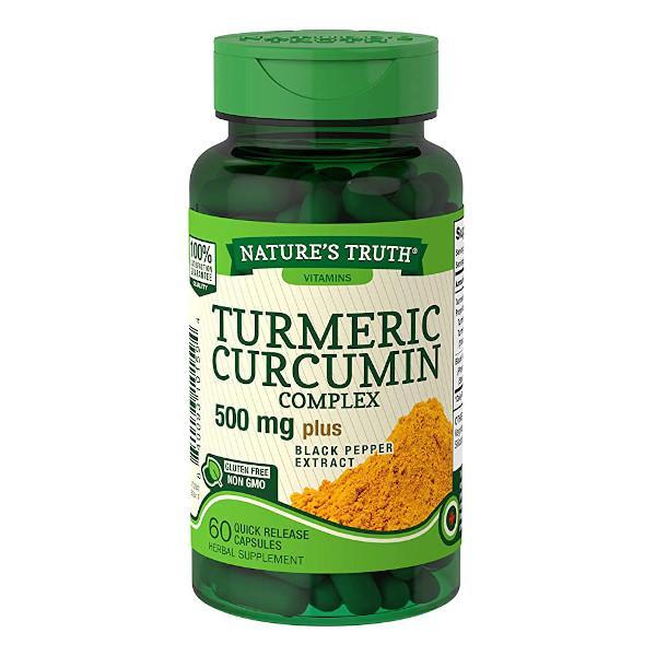 Turmeric 500Mg+Black Pepper X 60 Caps - Farmacias Arrocha