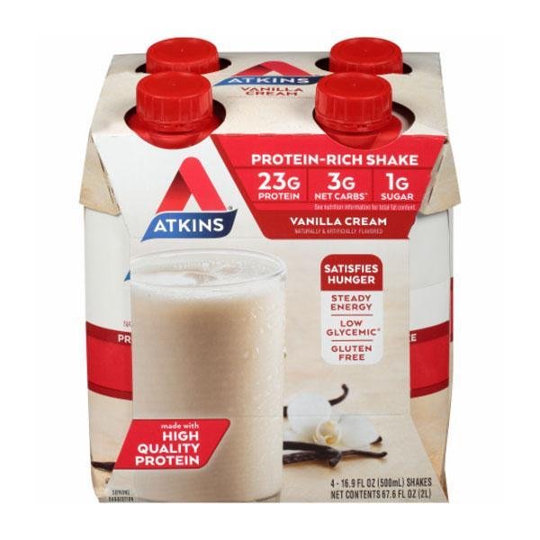 Atkins Vanilla Cream Meal Shake - Farmacias Arrocha