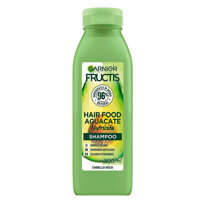 Garnier Fructis Hair Food Shampoo de Nutrición Aguacate 300ML - Farmacias Arrocha