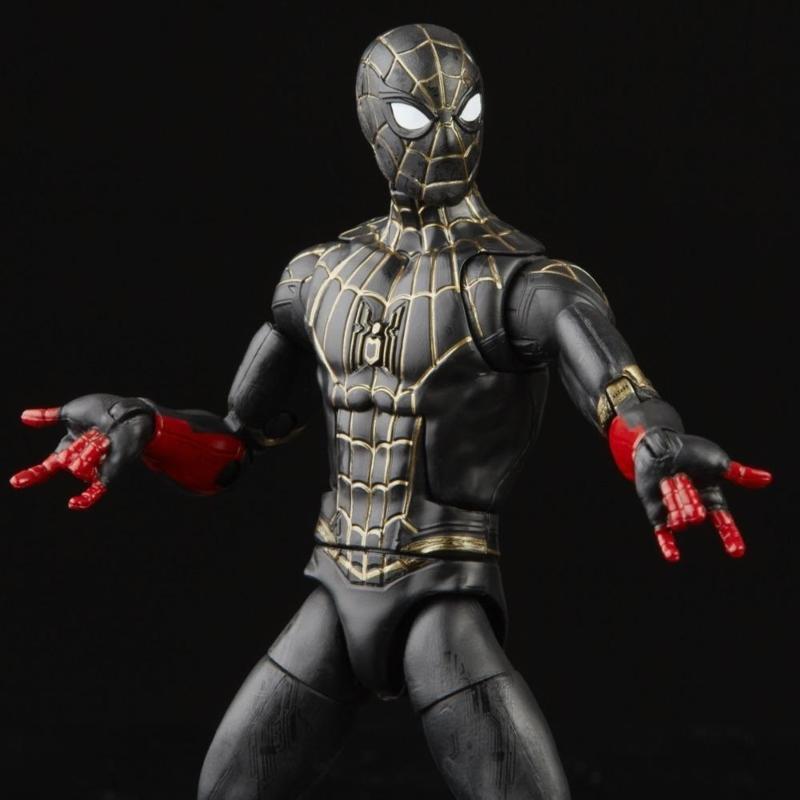 Marvel Legends Series - Black & Gold Suit Spider-Man - Farmacias Arrocha