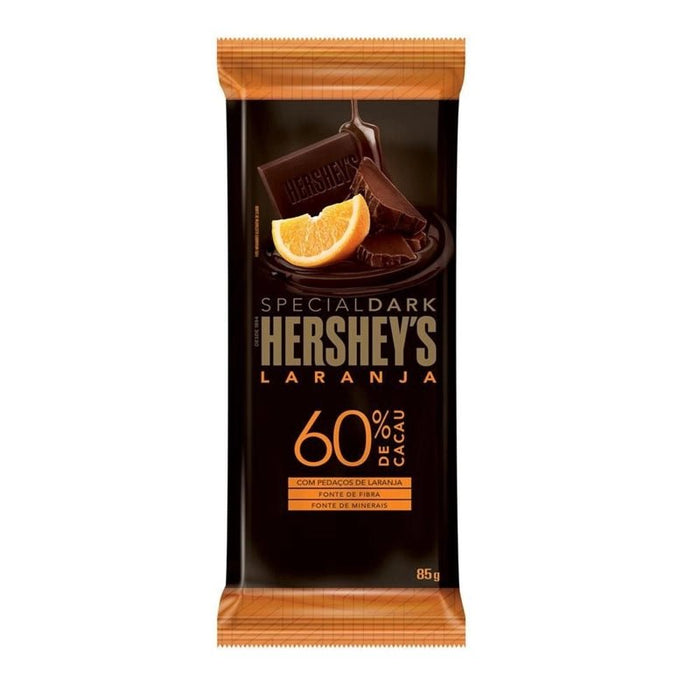 Hershey Dark Bar Naranja 60% 85G  - Farmacias Arrocha
