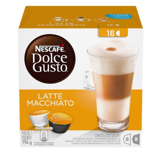Nescafe Dolce Gusto Latte Macchiato 16 Capsulas - Farmacias Arrocha