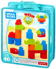 Mega Bloks Bolsa Mediana Construcción, 40 Bloques - Farmacias Arrocha
