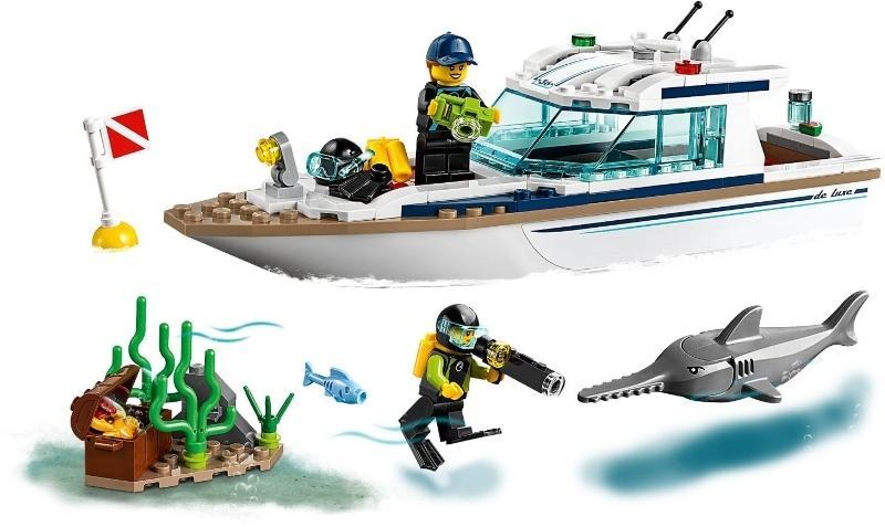 Lego City Yate de Buceo - Farmacias Arrocha