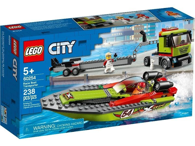 Lego City Transporte de Lancha de Carreras - Farmacias Arrocha