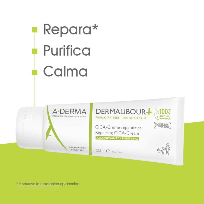A-Derma Dermalibour Plus 100Ml Crema Reparadora - Pieles Irritadas - Farmacias Arrocha