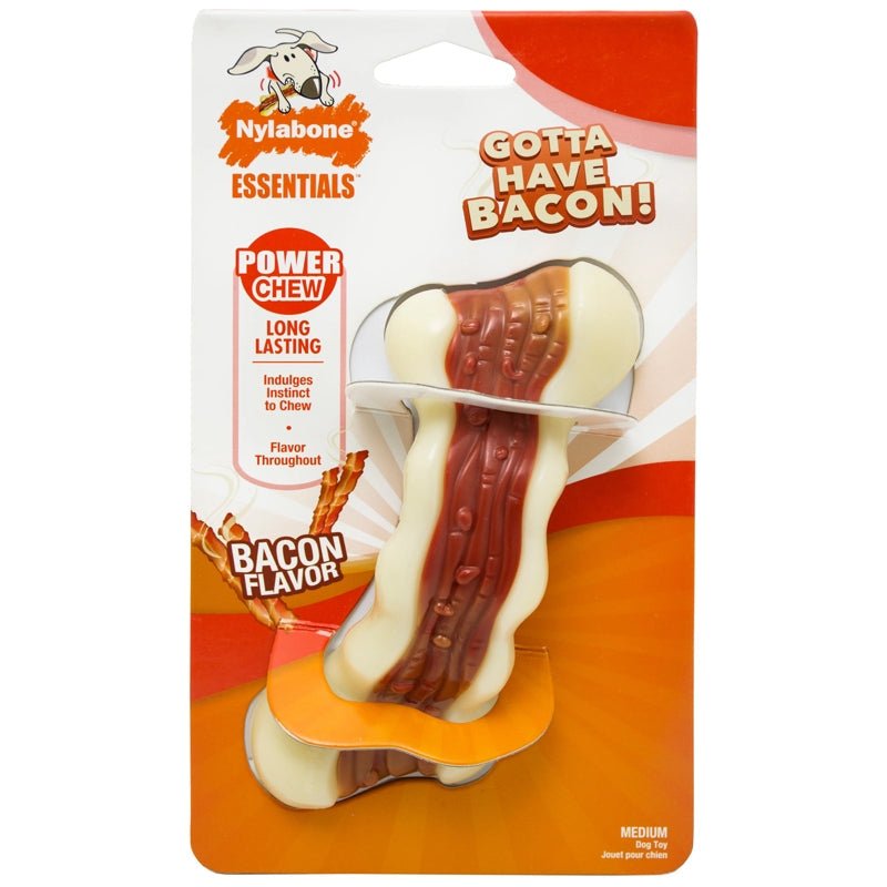 Nylabone Juguete Forma de Femur Sabor Tocino - Farmacias Arrocha