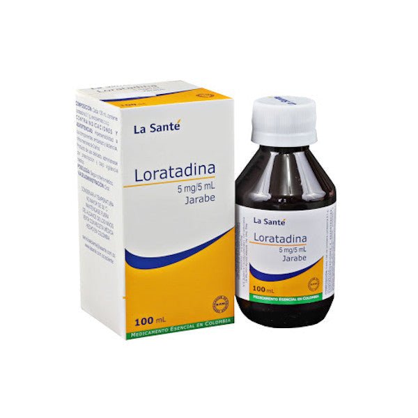 Loratadina 5Mg 5Ml Jarabe De 100Ml - Farmacias Arrocha