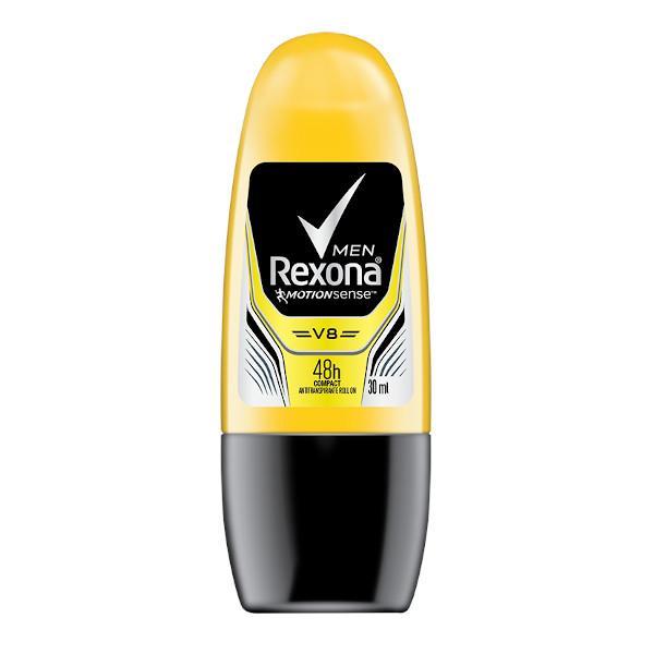 Rexona Men Desodorante Roll V8 50Ml - Farmacias Arrocha