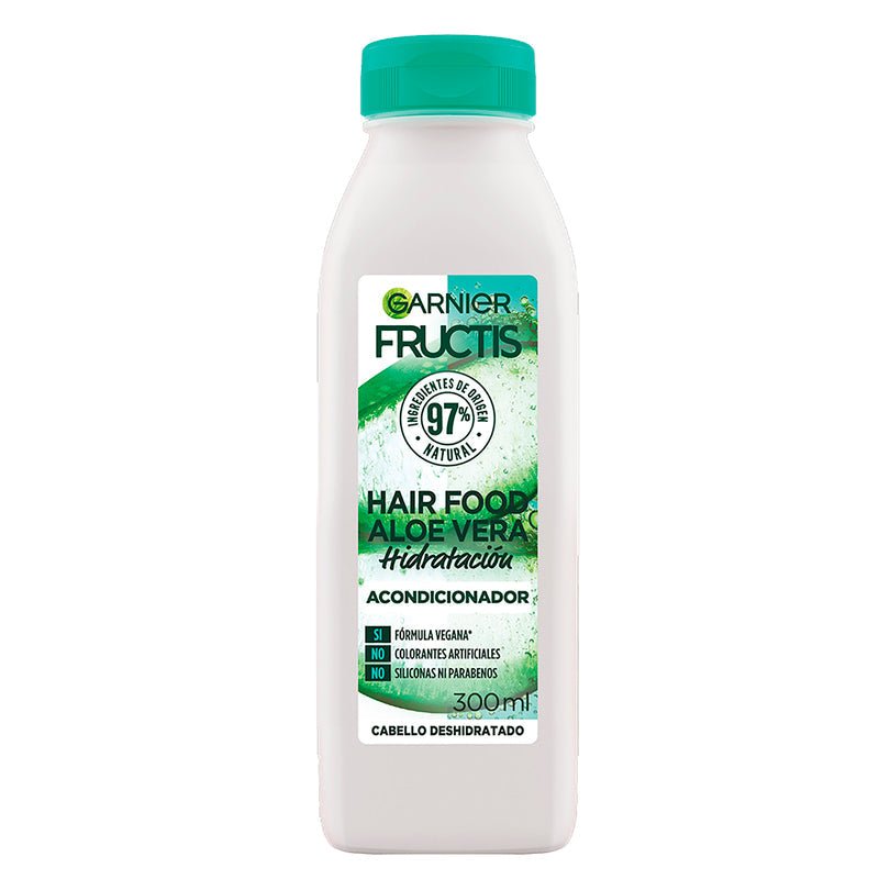 Garnier Fructis Hair Food Acondicionador de Hidratación Aloe Vera 300ML - Farmacias Arrocha