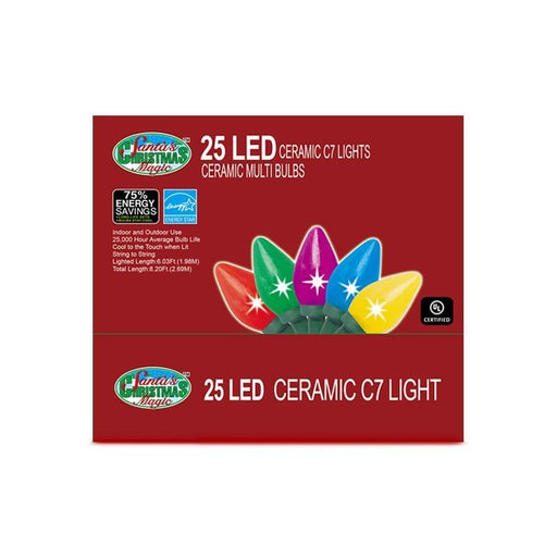 Christmas Magic Luces Led Multicolor, 25 Bombillos C7 - Farmacias Arrocha