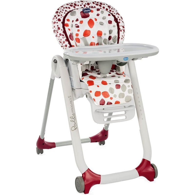 Chicco Polly Progres5 Highchair Cherry 4W - Farmacias Arrocha