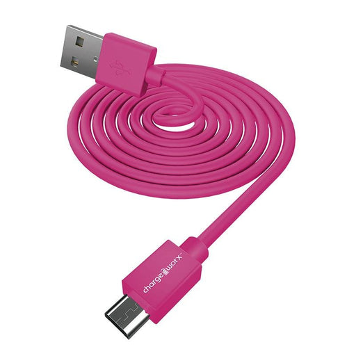 Chargeworx Sync & Charge Cable Micro-Usb Pink - Farmacias Arrocha