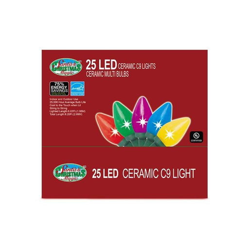 Christmas Magic Luces Led Multicolor, 25 Bombillos C9 - Farmacias Arrocha