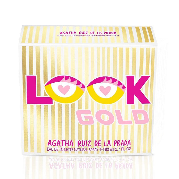 Agatha Ruiz De La Prada Look Gold Edt 80 Ml - Farmacias Arrocha