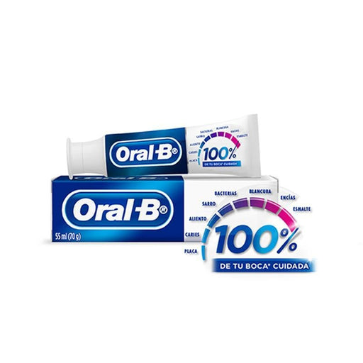 Oral B Crema Dental 100% 70g - Farmacias Arrocha